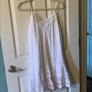 White summer dress